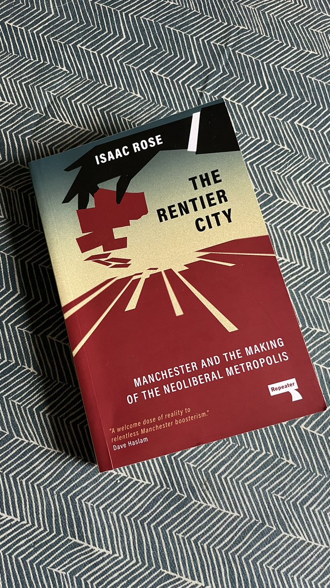 British cities are increasingly unequal, unaffordable, and working in the interests of rentiers rather than residents Manchester has been the ground-zero of this process, so thank god the brilliant @_isaacrose of @gmtenantsunion has this book out soon! repeaterbooks.com/product/the-re…