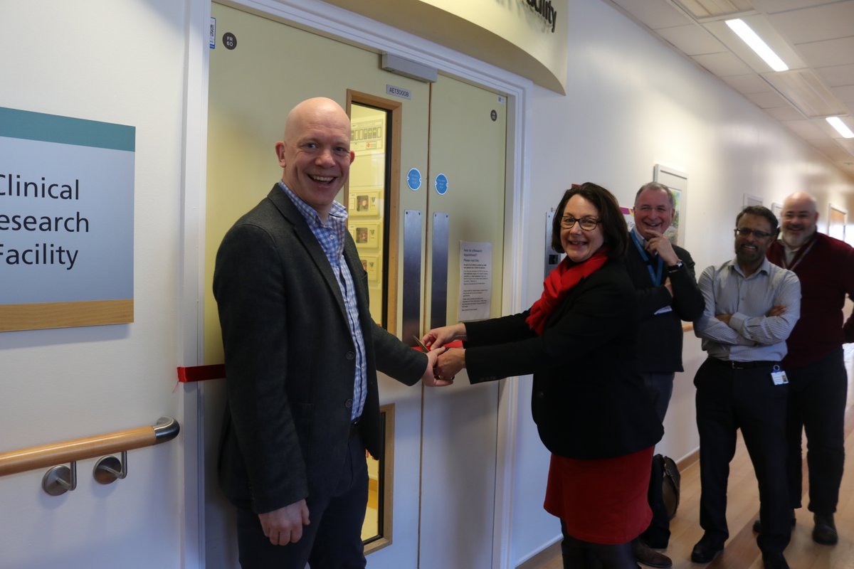We were delighted to attend an event at @nhsuhcw last week for the official opening of their new clinical research facility. Prof Andrew McAinsh is pictured here with Prof Helen Maddock of Coventry University Group tinyurl.com/3zb275j5