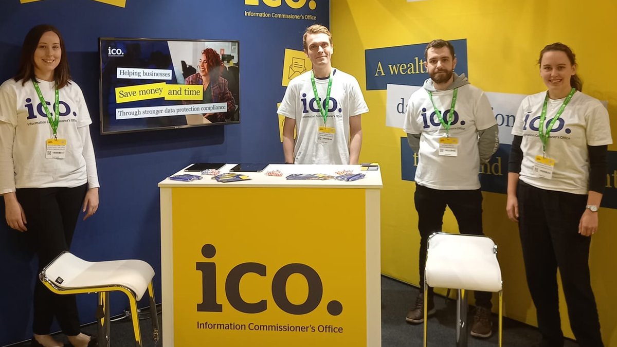 We attended @FABUK_Festival to help #accountants, #bookkeepers, and their clients, get data protection right.

If you weren't able to say hello in person, you can find all the latest advice on our #SME hub: ico.org.uk/for-organisati…

#FAB24 #HereToHelpSMEs #Accounting #Bookkeeping