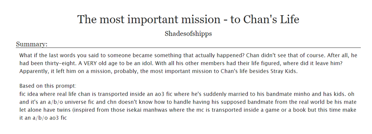 ShadesofShipps's tweet photo. 🍁The most important mission - to Chan's Life Chp 4  🍁From @MinchanFest 2023    
🍁MAIN: MNCHN, SNGJNG 
🍁ANGST with a happy ending, ISEKAI theme, found family, Mpr3g mentioned  
🍁 Read here : https://t.co/R9x1mkzSVK

#SOSWrites 
#SOSWritesMC

@minchanbase @minchanmuse https://t.co/uCht0tCNBB