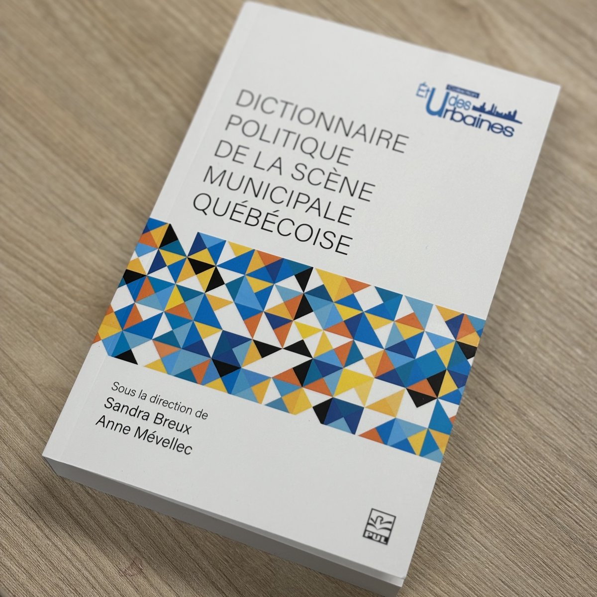 Je suis très heureux de recevoir mon exemplaire du Dictionnaire Politique de la Scène Municipale Québécoise, auquel j'ai contribué en écrivant la postface. Toutes mes félicitations à Anne Mévellec @AnneMevellec et Sandra Breux @inrs_ucs !