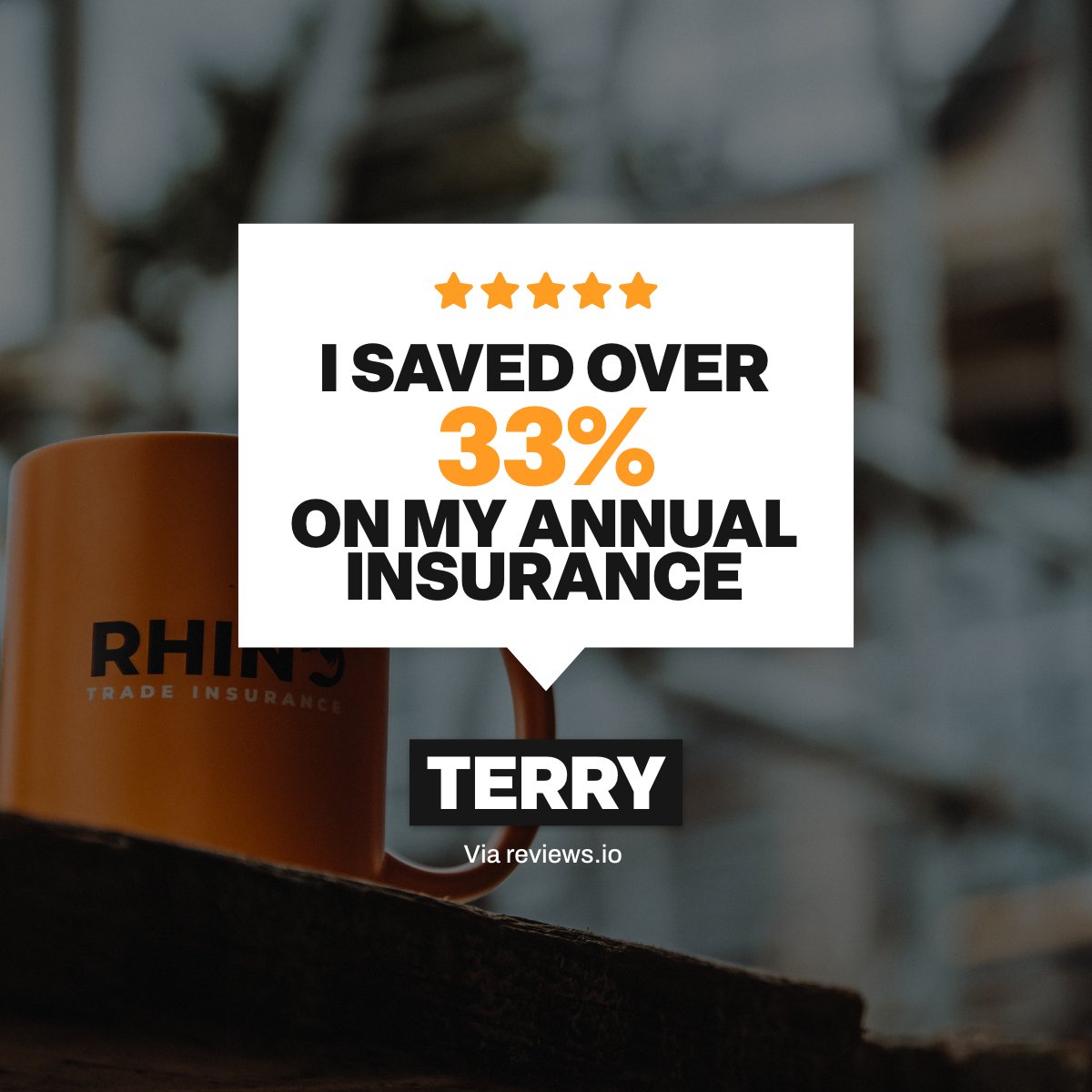 Another five-star review after a great saving from Terry 🔥⭐️ Get your next trade insurance quote in less than a minute here: rhinotradeinsurance.com/quote/ #tradeinsurance #publicliability #tradespeople