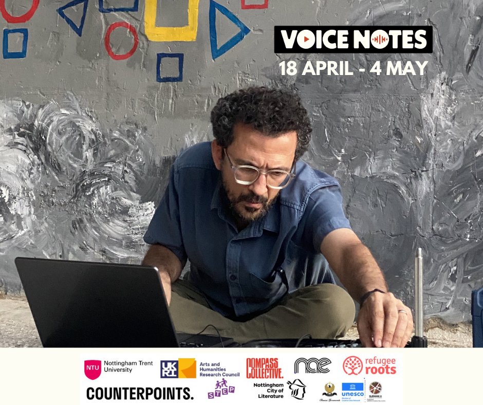 Compasscollect2's tweet image. We are delighted to announce the Voice Notes exhibition will open at the Nottingham New Art Exchange on 18th April
To find out more and book your free ticket head to : eventbrite.co.uk/e/voice-notes-…
