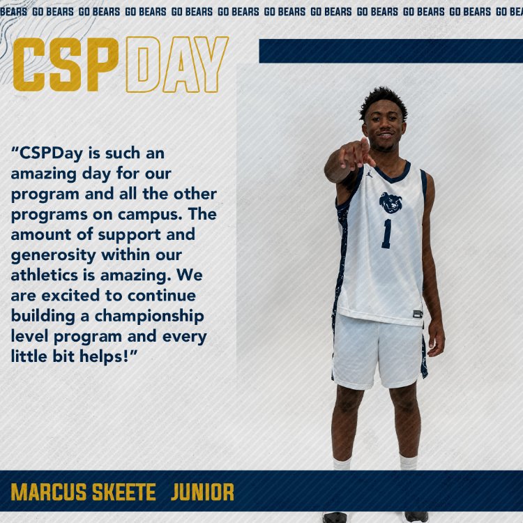 CSP Men's Basketball fans we need you! Help our team beat the competition by making your gift today! Make your gift to Men's Basketball at: cspday.com/athletics #BeGolden #GB4L #CSPDay