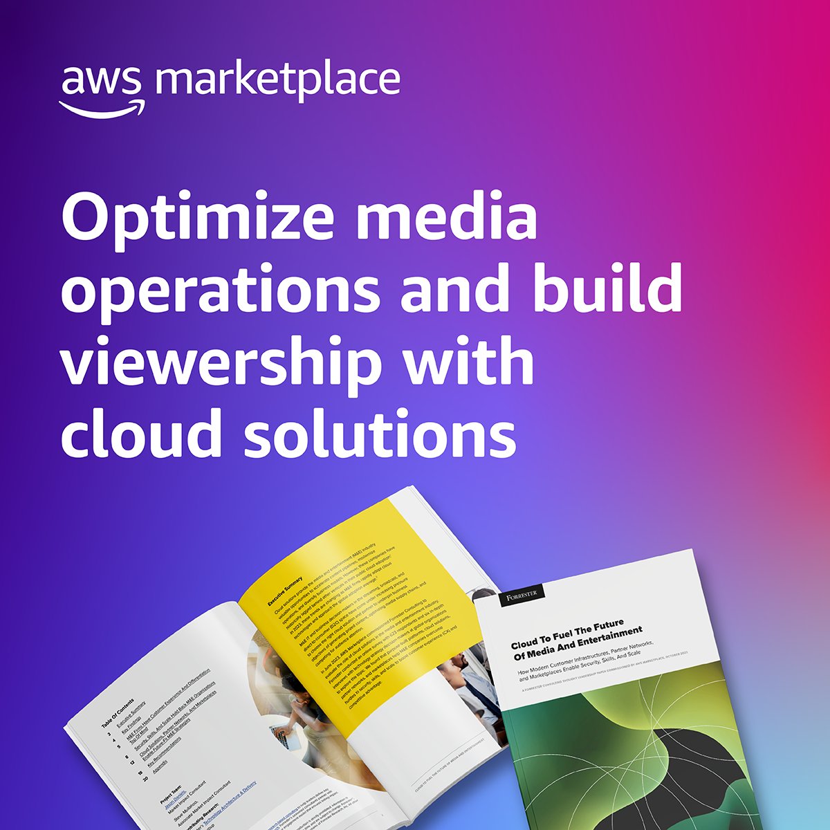 Looking to build a modern #media supply chain that will help increase your audience, enhance your content pipeline, and provide enhanced analytics 📊? Download now: go.aws/3IblNAt