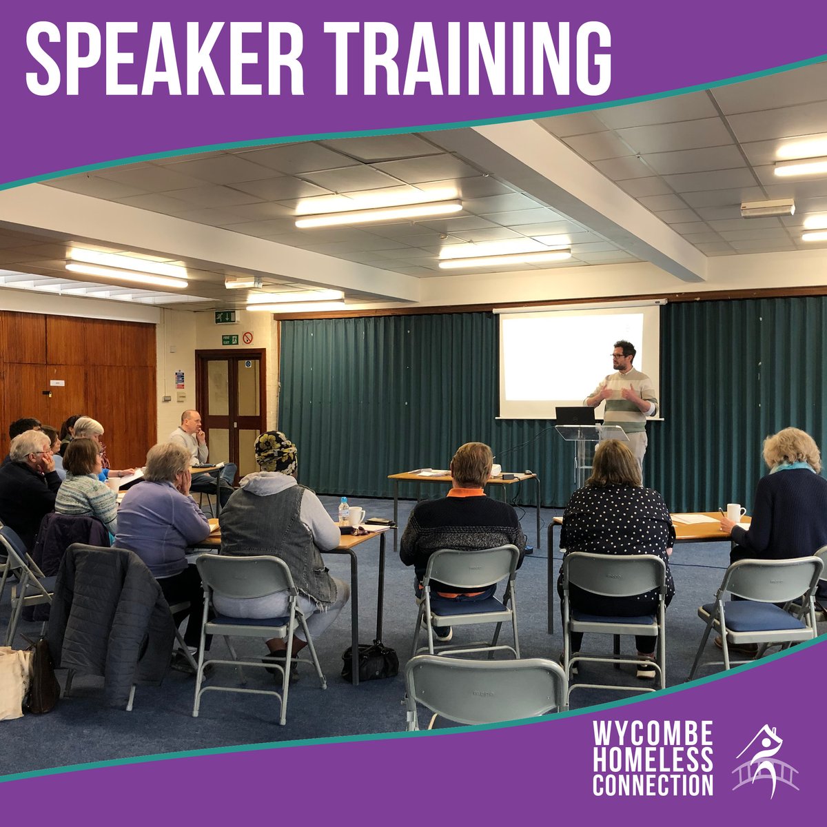 Challenging the stereotypes and stigma that people who are homeless are so often branded with: Our speaker training to equip our team to communicate the value and worth that each person who we work with has. wyhoc.org.uk/request-a-spea…