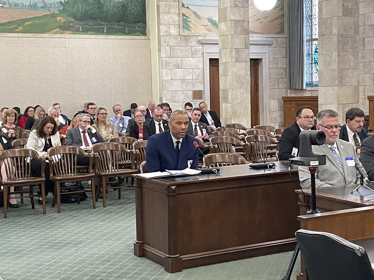 Dr. Kwame Morton, Acting Supt. of Cherry Hill, explained that his district will be hit with an approx. $14 mil swing in funding, 2nd largest cut in NJ. 

The diverse district with many ESL students will be forced to once again ask taxpayers to help cover the deficit. @chpstweets