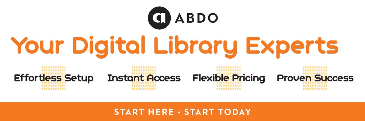 Ready to build the collection you want? Let us help you create and share access to your online library within days of ordering with @ABDOpublishing! See how easy it is to get your new digital library up and running for your readers: ow.ly/L6Ek50Igyv6 #PSLA #PaLibChat