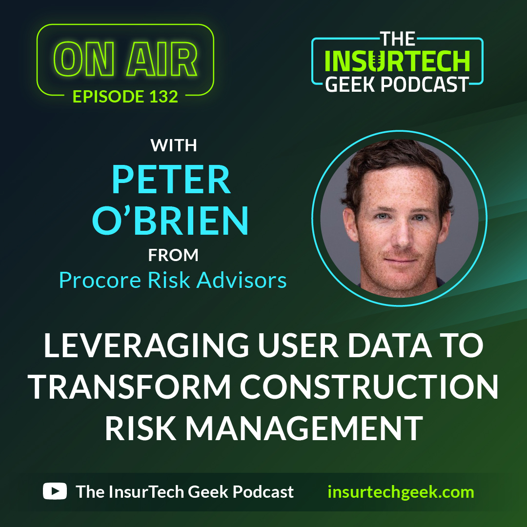 Join us for this week’s episode of The InsurTech Geek Podcast where Peter O’Brien from Procore Risk Advisors. Procore Risk Advisors are dedicated to reducing risk across the construction industry. Tune in and geek out! bit.ly/ITG132YT