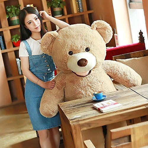 特大ぬいぐるみは上品な素材（アクリル、コットン、ポリエステル）を採用し、大きく、ふわふわ、柔らかく肌を溶けるような触り感があるので、特大のぬいぐるみは見んな一日のストレスを解消できます！
amzn.to/3vTyDR4