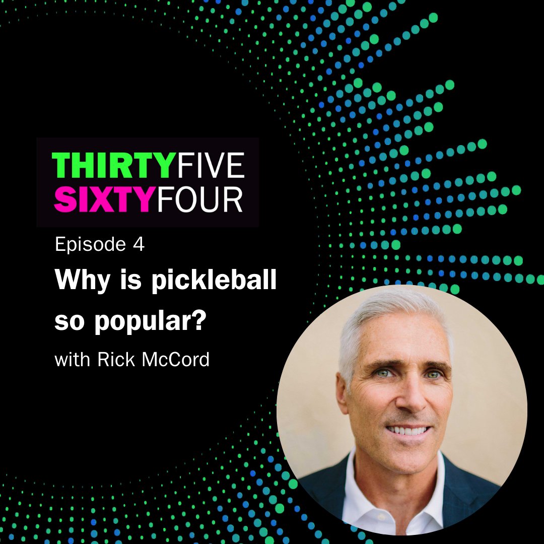 {Now Available!!!} Episode 4: Why is #pickleball so popular? thirtyfivesixtyfour.com #podcast #middleage