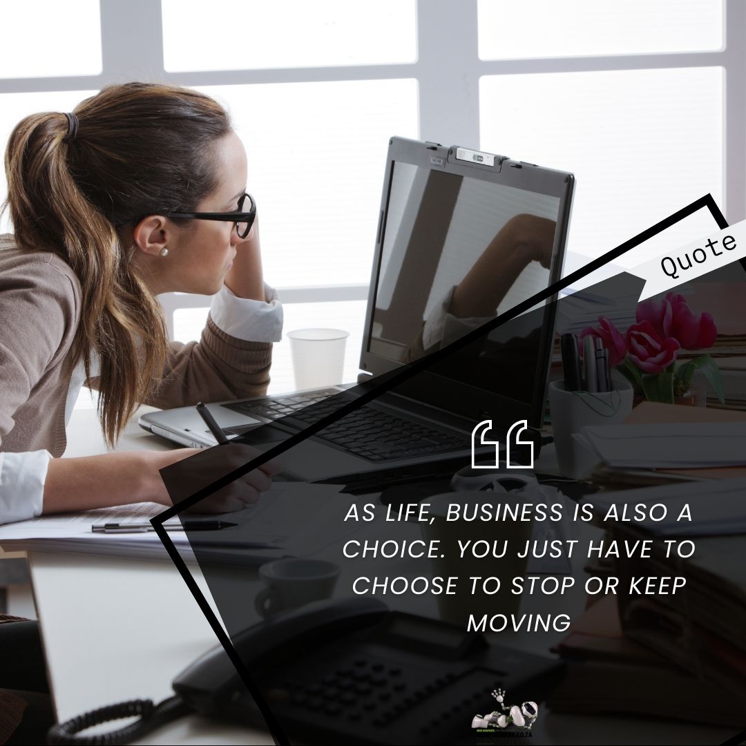 CompuTweak's tweet image. Life and business intertwine through the power of choice. 🌟 Embrace the journey, confront challenges, and keep moving forward. 💼 #Entrepreneurship #Resilience #KeepMoving #BusinessJourney #EmbraceChallenges #SuccessMindset