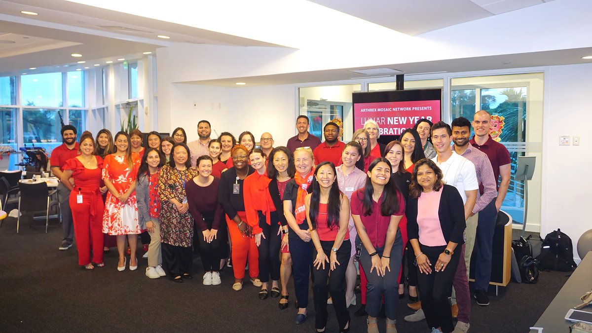 One of our employee networking groups recently came together to celebrate the #LunarNewYear, sharing snacks, traditions and reflections on what the holiday means to them. #Arthrex #ArthrexProud #ChineseNewYear