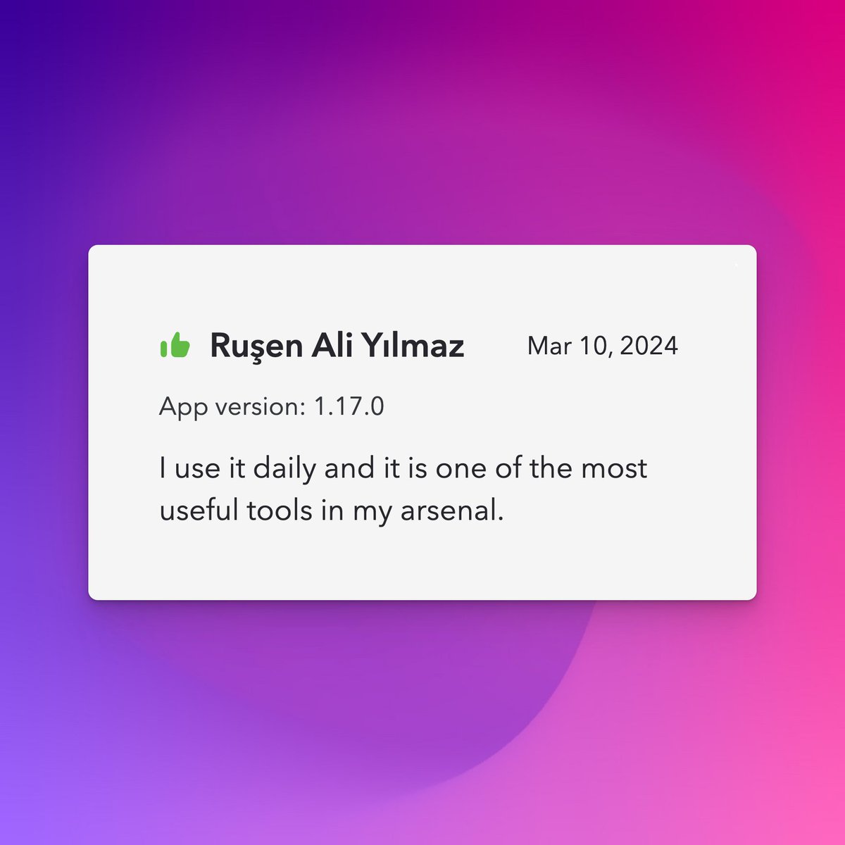 devutils_app's tweet image. On the way to be a go-to toolbox for every developer:

✅ 47+ carefully crafted developer tools
✅ Native macOS app, fast &amp;amp; beautiful
✅ Work offline, and respect your data

Download now at devutils.com