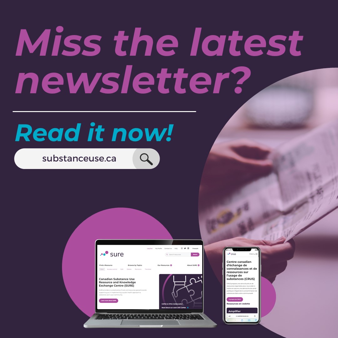📢🚀 Don't miss this very special double issue of the SURE newsletter! 🔎In it, we launch our long awaited 'Challenging Structural Substance Use Stigma Workshop Package' developed with @capsacanada! Linked here: mailchi.mp/cpha/sure-news…
