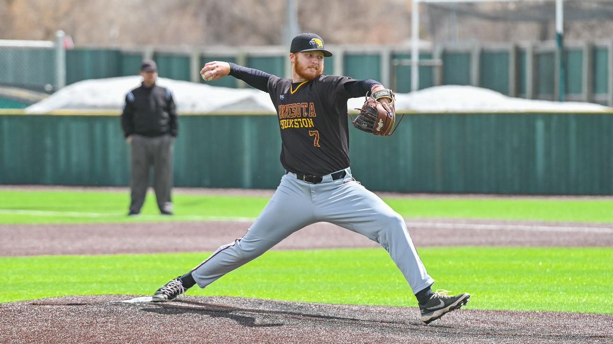 Final: <a href="/UMCBaseball/">UMC Baseball</a> (9-8, 3-5 NSIC) wins 5-1 over <a href="/PNWathletics/">Purdue Northwest Pride</a> (7-4, 0-0 GLIAC)

Brody Sorenson tossed 6.2 IP with 1 earned run allowed and had 6Ks. 

It's his 3rd start this season with 5.0+ innings and 1 or fewer earned runs allowed with 6+ Ks. 

He's now 2-1 on the season