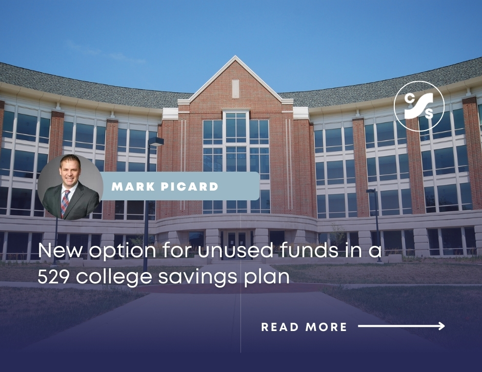 It’s not unusual for parents to end up with unused funds in their children’s 529 college savings plans. There’s a new option that allows them to transfer unused funds in a 529 plan to a Roth IRA. Here are the details. cassadyschiller.com/post/new-optio…

#collegesavings