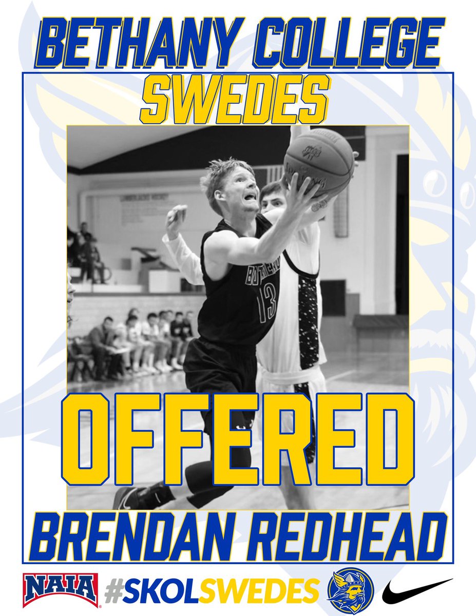 After a good call with @maverickharris, I am grateful to say that I have received an offer from Bethany College!! @SwedesMBB