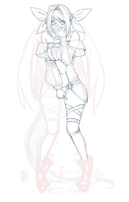 有償リクエスト…下描き途中… 