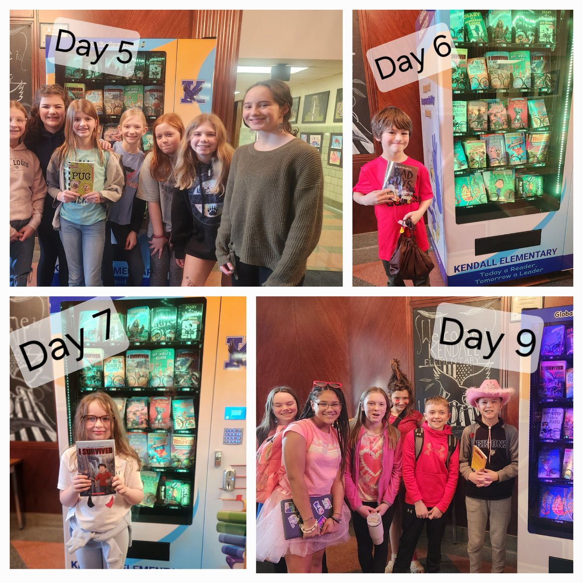 Kendall Elementary Library tweet media