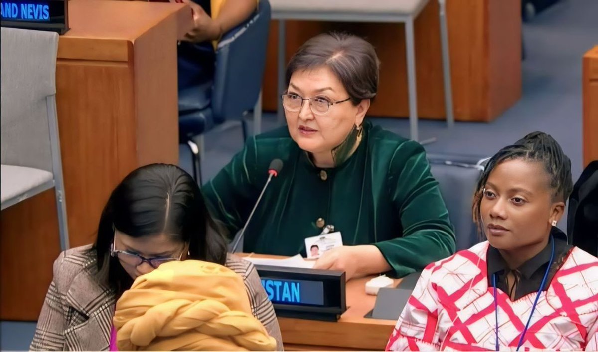 “In 🇰🇬, we firmly believe that investing in women create an enabling environment for a country's sustainable development. Support for women's entrepreneurship now becomes a key element of our national development strategy.” - Minister Baatyrova at the Round Table at #CSW86 🇺🇳