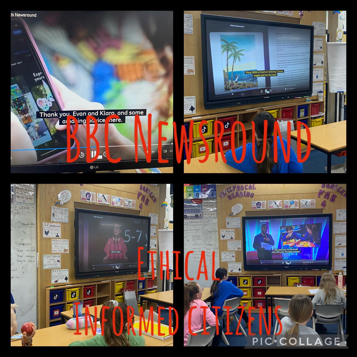 YR5PDCS's tweet photo. More great maths @PDCSPrimary on fraction equivalences today along with some independent #Mymaths lessons. Pupils are enjoying seeing their Welsh progress through #Meistroli & time too to catch up with the latest news @BBCNewsround https://t.co/0kAj3bia4v