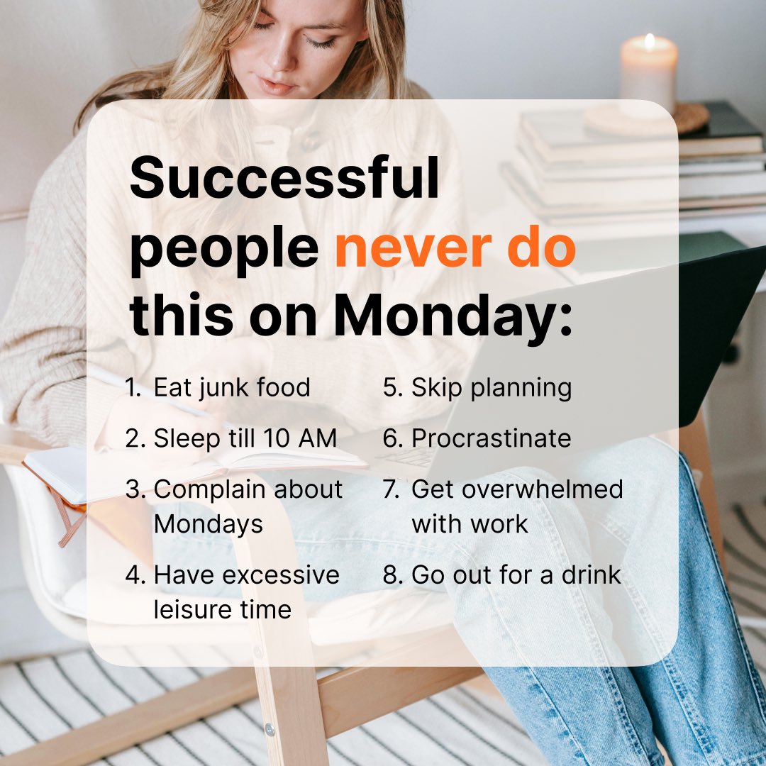 What's your go-to Monday ritual to kickstart the week? Drop your secret in the comments and pass this post to a friend who struggles to transform Monday habits. 🚀💼 Dive in Headway via the link in our bio. 🔗 #productivitytips #dailyroutine #mondaymotivation #mondayvibes