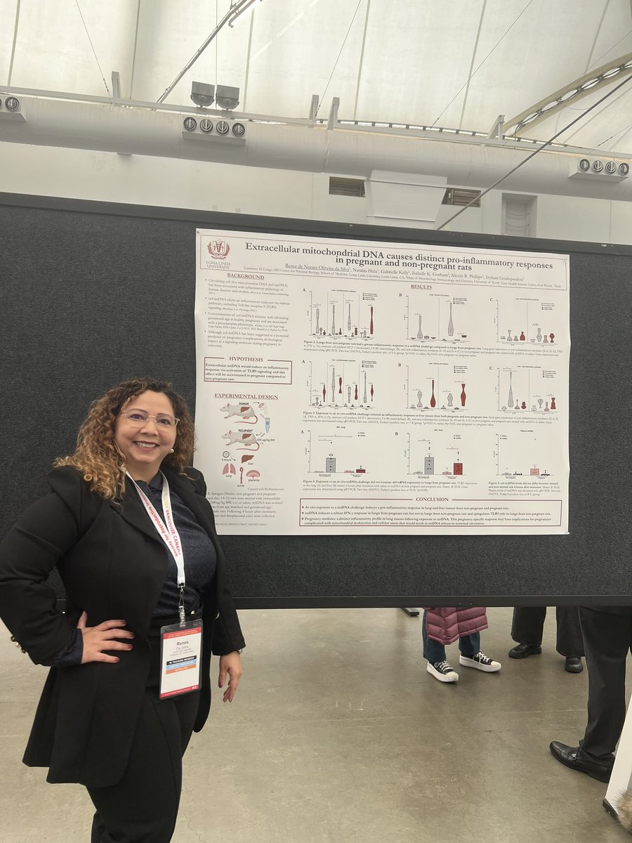 If you are at #SRI2024, stop by T-191 to talk with Renee @reneeooliveira about our work on circulating mitochondrial DNA and inflation in #pregnancy.