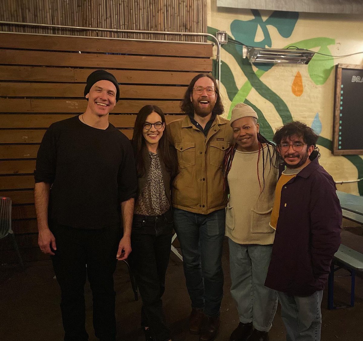 We had an amazing time at the @FranklinParkBK Reading Series 15th Anniversary Bash! Huge thanks to our phenomenal readers @askanyone, @aColinWinnette, Brian Allen Carr, @AnastaciaRenee5, and @samanito, rockers @DionysusEffect, and our awesome audience! 🗓️Next event is April 8!