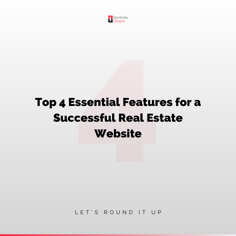 Looking to make your real estate website a success? 🏡💻 

1️⃣: A user-friendly interface 🧭

2️⃣: High-quality images and videos 📸🎥

3️⃣: Mobile responsiveness📱💻

4️⃣: IDX/MLS integration 🔄📈

#RealEstateWebsite #SuccessTips #WebsiteFeatures #RealEstateSuccess