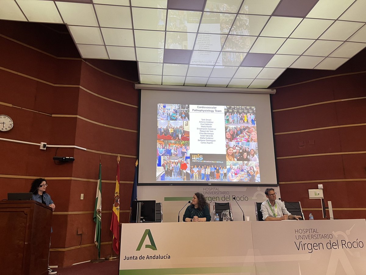 ibis_sevilla's tweet photo. Scientific session II ended with a terrific variety of biomedical topics: tissue organization (#scutoids) by Laura Morato, remodeling after myocardial infarction by Débora Falcón, microbial resistance by Patricia P. Palacios & biomarkers in MASLD by @dmayamiles.
📸 @mromerogomez https://t.co/DNN160Ren6