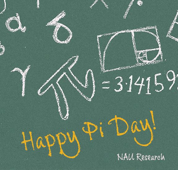 Happy Pi day! How are you celebrating today? 🥧 #nauresearch #piday #pi