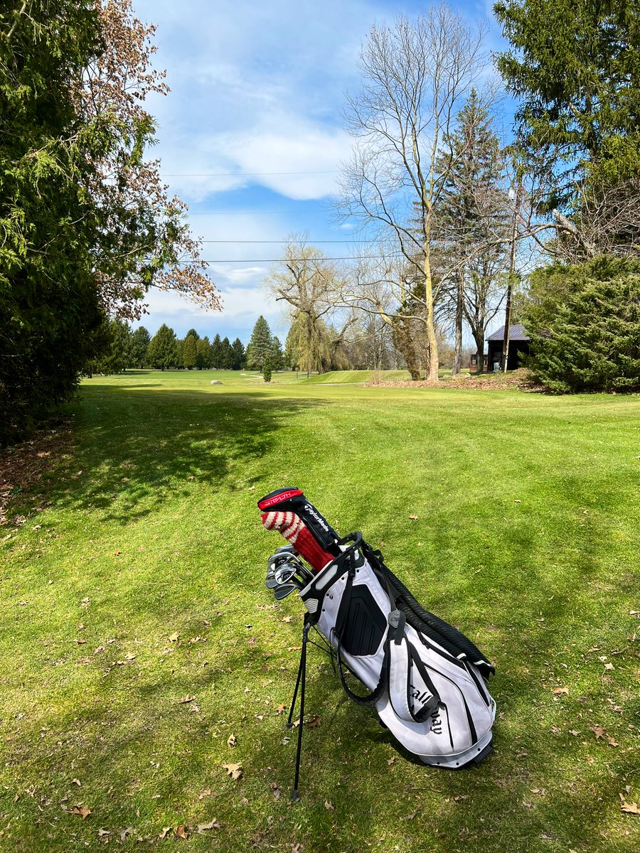 Shot 85 today. 

Second full round of the year and my lowest ever score. 

Feels good.