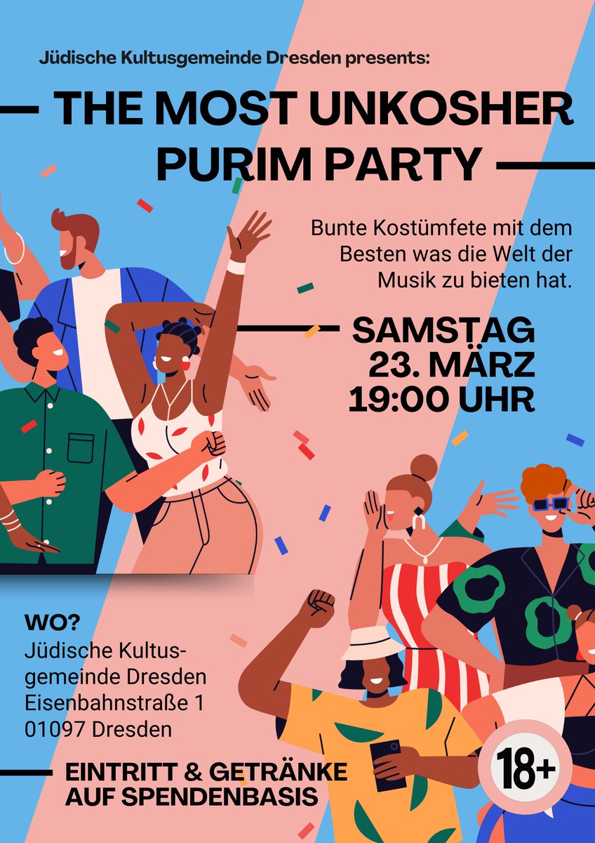 Join us at THE MOST UNKOSHER PURIM PARTY FOR YOUNG ADULTS wix.to/XQeOeKl
#rsvpnow #savethedate