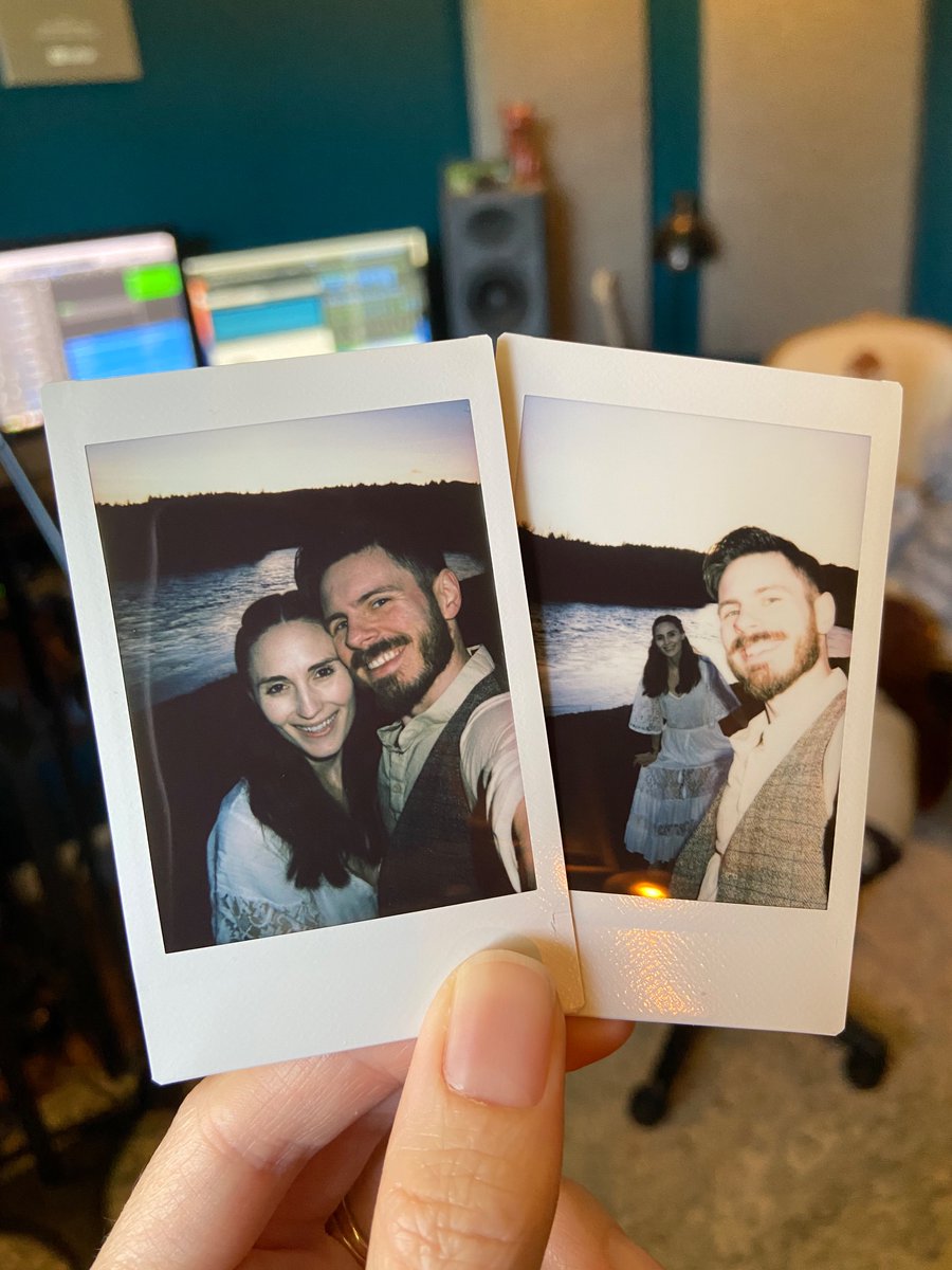 Someone asked us recently if it’s hard working &amp; being together so much. We may be cringe for saying this, but we have so much fun filming videos and making music together! Of course it isn’t always easy and fun 😂 but all jobs have those days. Could you work with your spouse?