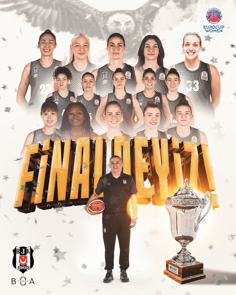 🖤🤍 FİNALDEYİZ 🖤🤍 EuroCup Women'da Spar Girona'yı iki maçta da mağlup ederek finale yükseliyoruz! 🔥 Spar Girona 66-68 Beşiktaş BOA | Maç Sonucu 🦅 #BeşiktaşBOA 🏆 #EuroCupWomen