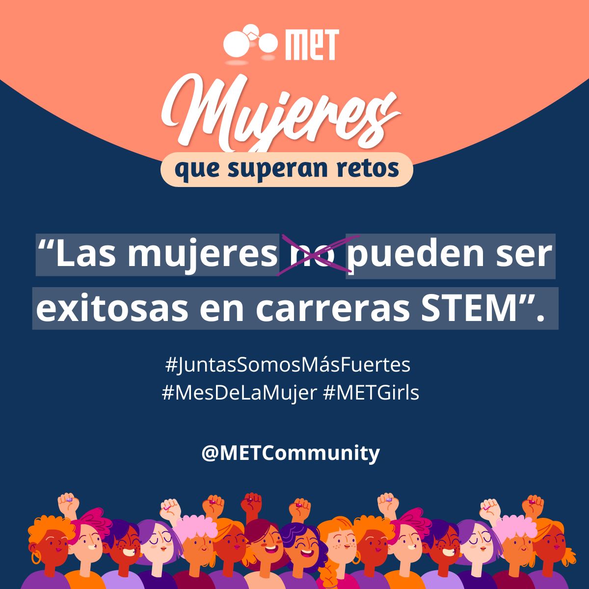 Según <a href="/ONUMujeres/">ONU Mujeres</a> las carreras STEM tienen menor participación femenina por sesgos de género. Impulsemos iniciativas que orienten a las niñas para reducir la brecha salarial, fomentar el bienestar social, impulsar el desarrollo equitativo y aumentar el número de mujeres líderes