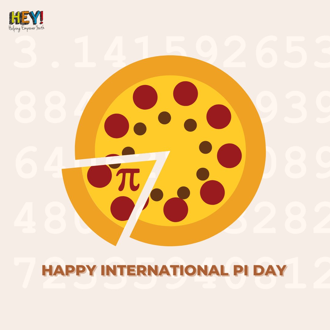 Happy Pi Day! Whether you're a math enthusiast or just here for the pie, today's a day to indulge in both numbers and treats! Support HEY and become a monthly donor today by going to: heyatl.co/donatetohey #helpingempoweryouth #heyatlanta #blacknonprofit
