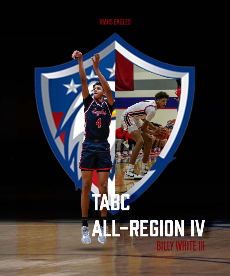 Congratulations to our very own @Billy_White_III for his TABC All-Region IV selection!