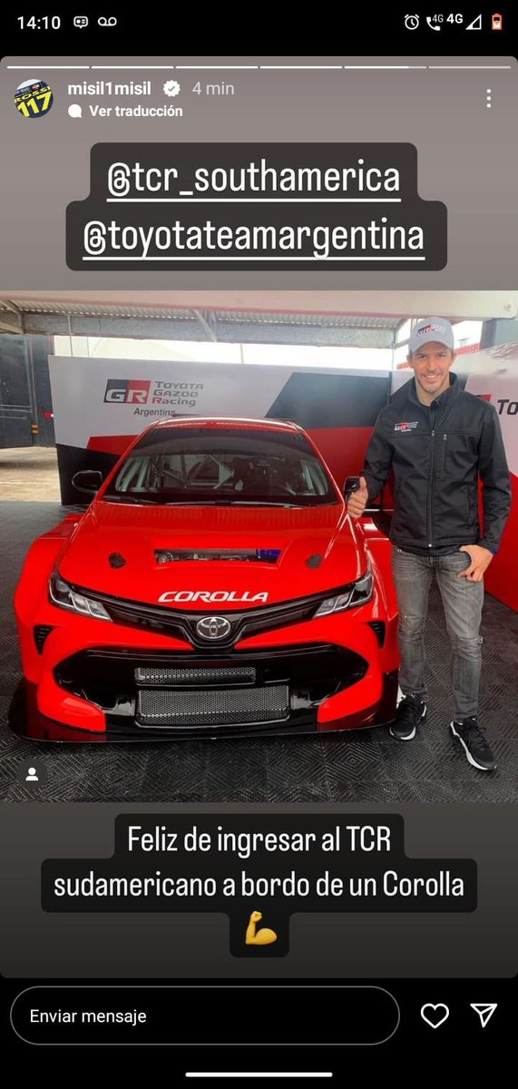 MercadoM75's tweet photo. @rossimatias confirmado en el @tcrsouthamerica con @toyotateamarg https://t.co/xkzJE2ELoI
