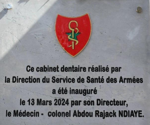 CHEFDIRPA's tweet photo. Un cabinet dentaire tout neuf au Centre médical de garnison du Camp Lieutenant Amadou Lindor FALL de Thiaroye.
Cette structure accueille beaucoup de populations civiles de la banlieue. Le Médecin-colonel Cheikh LAM a présidé l'activité au nom du Directeur de la santé des Armées. https://t.co/WBqaznsbY3
