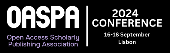The OASPA annual conference will be held in Lisbon 16-18 September 2024. The call for panel proposals is now open and should be submitted by the deadline of 10 April 2024. 
Full information can be found on our blog: bit.ly/3wSeJpP
#OpenAccess #OASPA2024