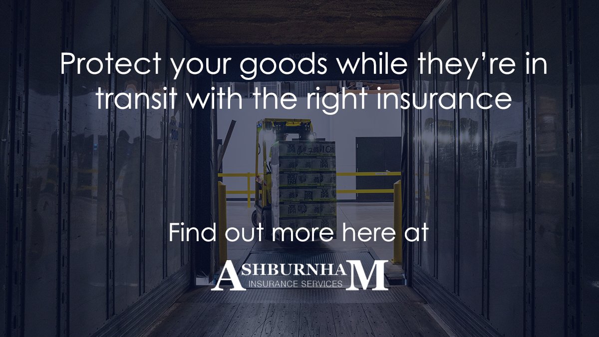 ashburnham's tweet image. Protect your goods in transit with the right insurance policy. Get covered and protect your goods - Ashburnham are on hand to help. #goodsintransit #businessinsurance
ashburnham-insurance.co.uk/business-insur…