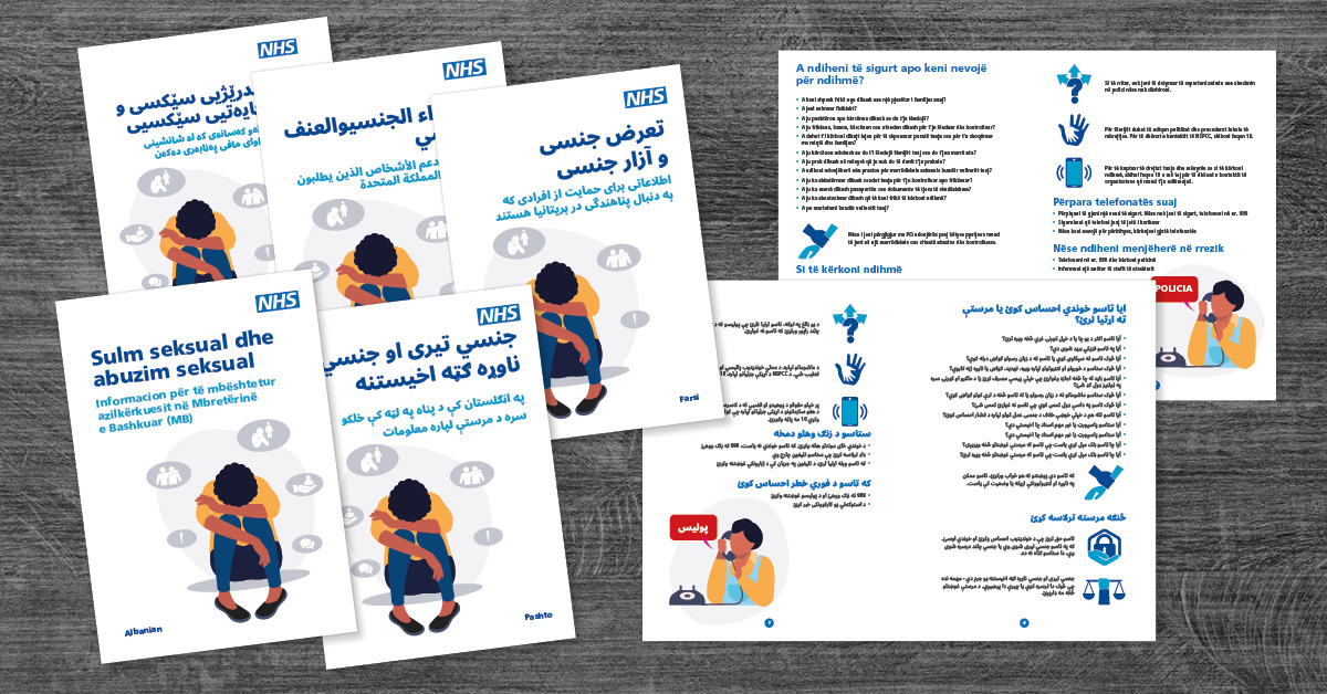 Have you been harmed through sexual assault or sexual abuse? Everyone has the right to live free of abuse. This new PDF booklet explains your legal rights and shows how to access help for past or current sexual abuse or assault. #ItsNotOK @migranthelp @NHSsoutheast @NHSEngland