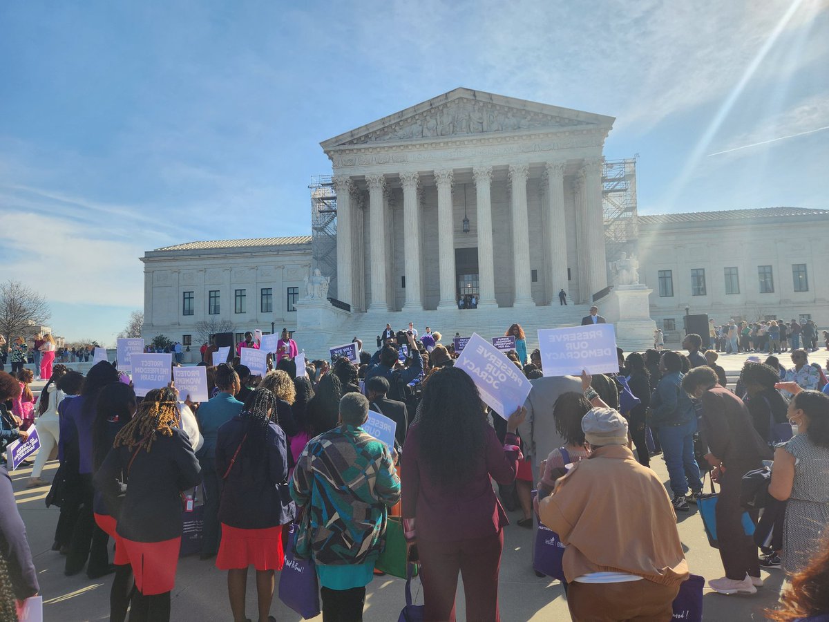 ZakiyaEra's tweet photo. Rallying with our partner @ncbp_bwr to protect our rights, freedoms, and justice. #BWR24 #BlackWomenTakeAction https://t.co/DuZbQtVxTS