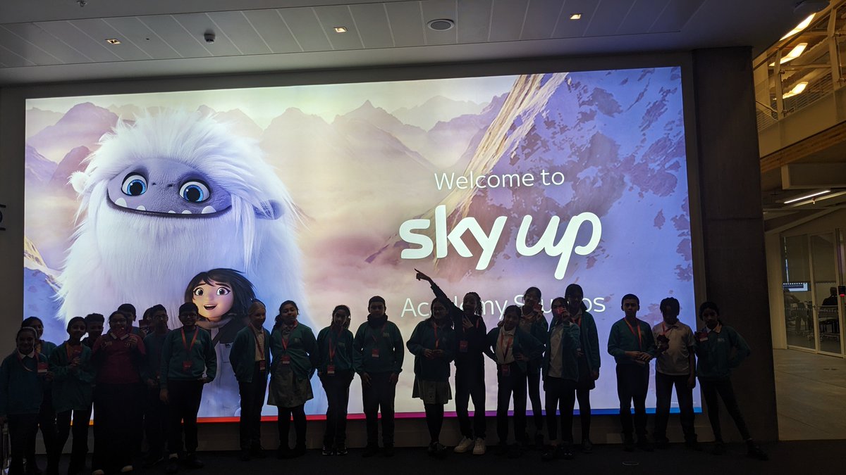 Year 6 had the most incredible day at Sky Studios, they learnt all about how television was produced and created before turning their hand to making their very own news reports all about the important issue of climate change, thank you! @lifeatsky