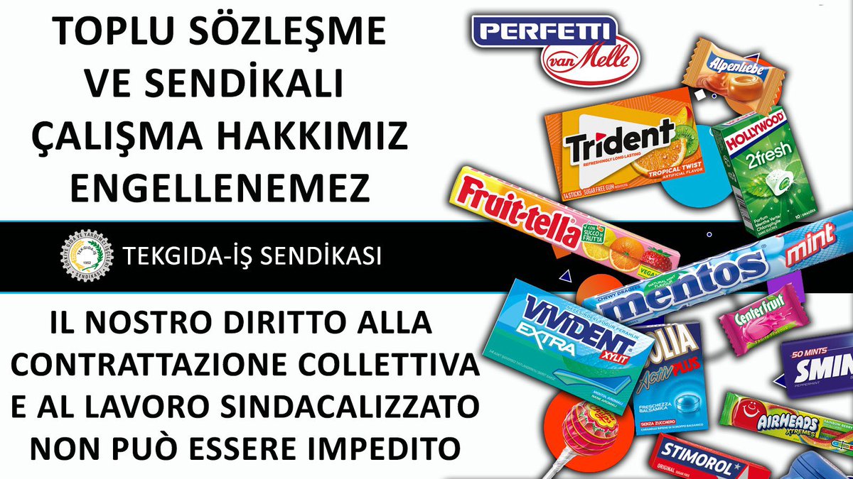 #perfettivanmelle sendika anayasal bir haktır