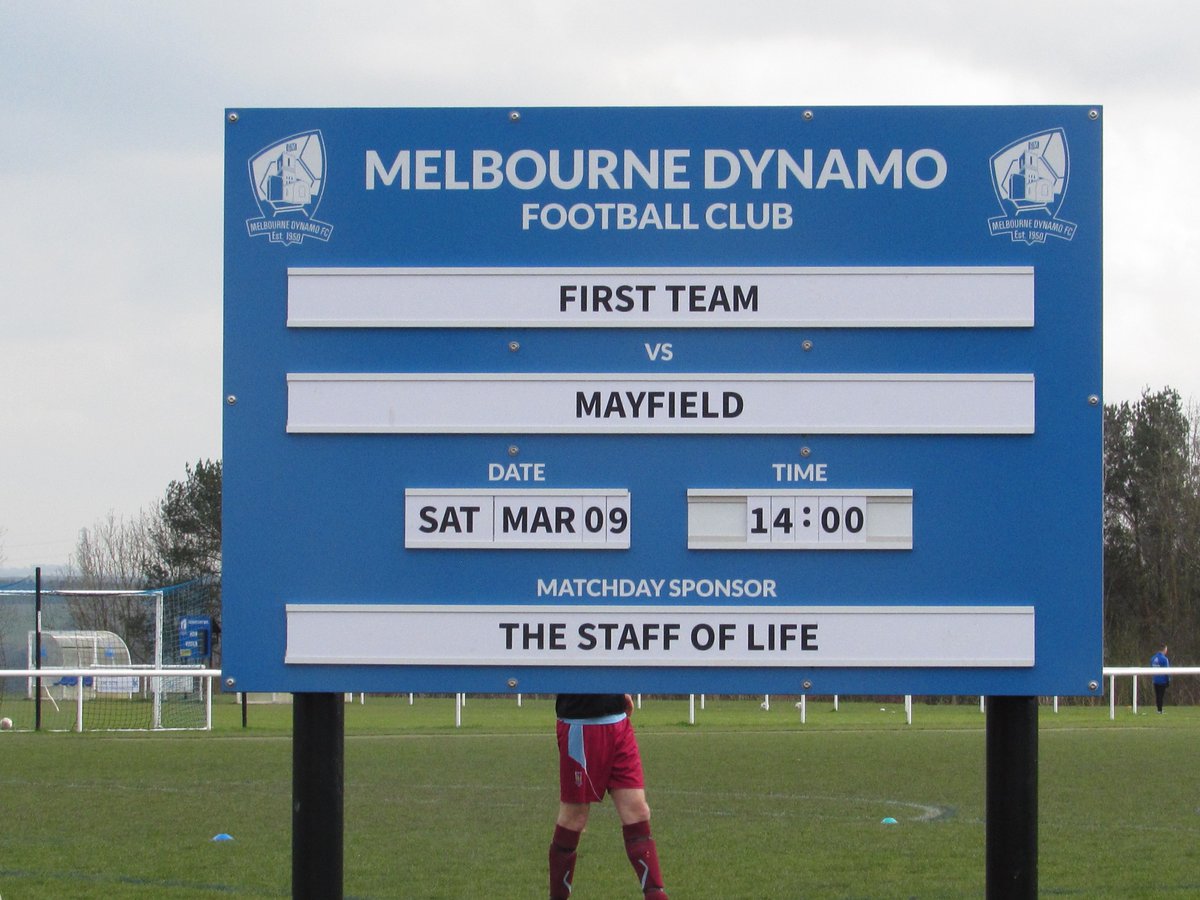 📅Sat 9th March 2024 ⏱️KO: 2pm 🏆@CentralMidsAll PDS 🏟️Melbourne Sports Park, DE73 8HR @melbournedynamo 4 @mayfield_fc 0 📸flickr.com/photos/1318785… Pics - Steve Hardy Derbyshire Hop! The high-flying hosts make it a fourth win in five to maintain second place in the league table