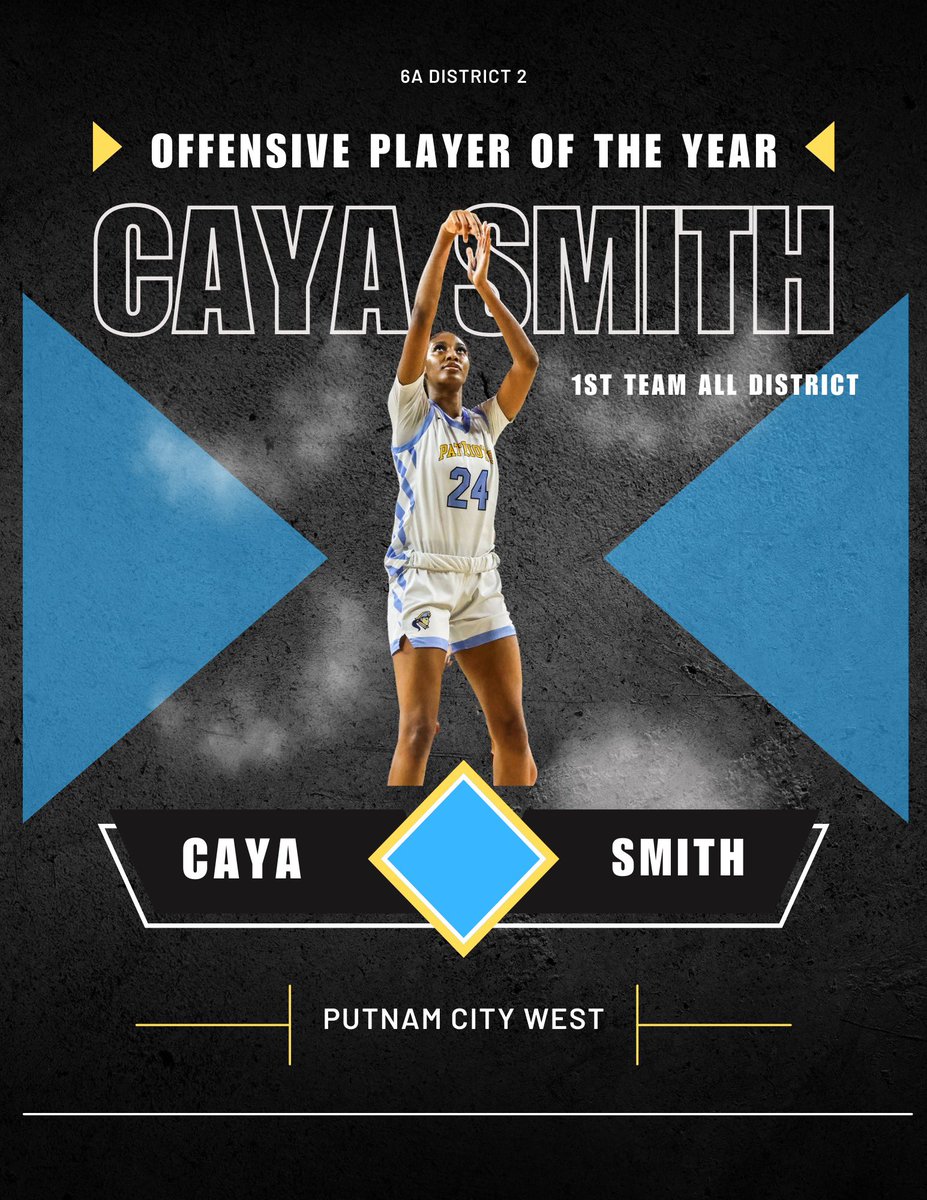 No surprise here as Senior Combo Guard Caya Smith snags the Offensive Player of the Year Award❗️

Way to go out with a bang #StateChamp💍💥

See you at Lloyd Noble next season 😎

#TheresOnlyOneCayaSmith