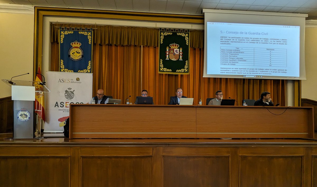 ASESGC's tweet photo. #JuntaDelegadosASES
Comienza la Asamblea General Ordinaria de ASESGC. https://t.co/HzUWLAAJZ1